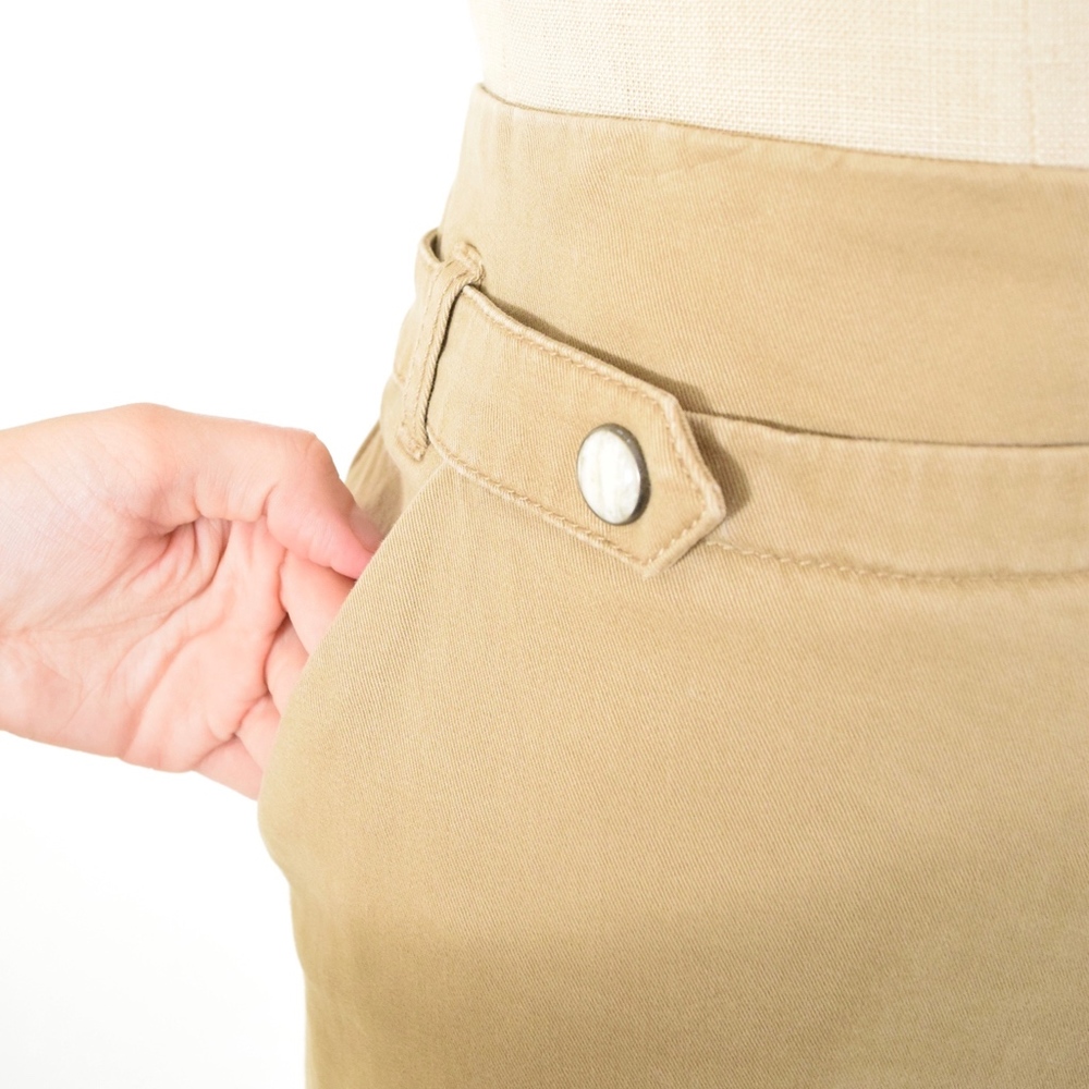 ❌SOLD❌Cartonnier Wide-Leg Lace Up Chinos - Picture 3 of 7